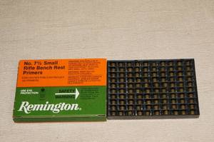lot 39 image: 100 Remington No 7-12 Small Rifle Bench Rest Primers