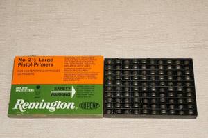 lot 42 image: 100 Remington No 2-12 Large Pistol Primers
