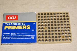 lot 45 image: 100 CCI No 200 Large Rifle Primers
