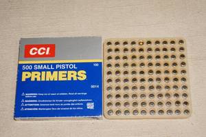 lot 47 image: 100 CCI No 500 Small Pistol Primers