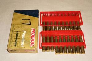 lot 118 image: 17 Federal Premium .30-06 Sprg 165 Gr Boat Tail SP Ammo