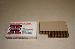 lot 126 image: 13 Winchester Western .338 Win Mag SP Ammo