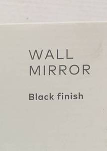 Project 62 Wall Mirror Black 28 NEW