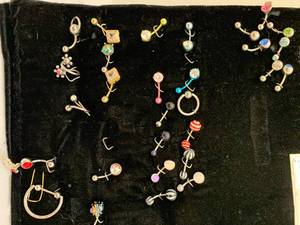 Body Jewelry Lot - Bellybuttons