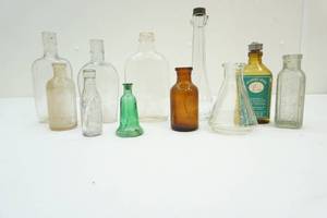 lot 20 image: Medicine bottles