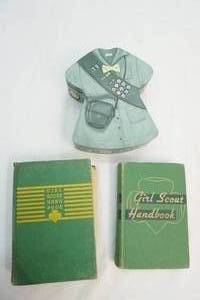 lot 26 image: Girl scout memorabilia