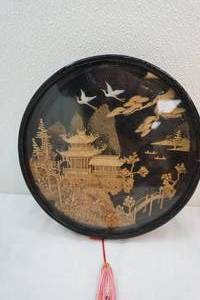 lot 61 image: Wood carving in case