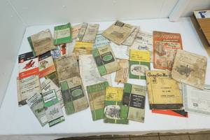 lot 221 image: vintage Operators manuals