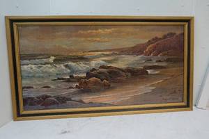 lot 226 image: Robert Wood Ocean scence picture