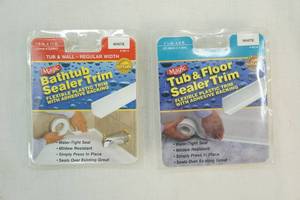 lot 233 image: Tub, Floor sealer trim