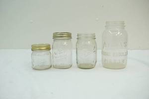 lot 235 image: Canning jars
