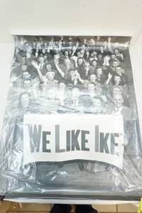 lot 239 image: We Like Ike Time Warner poster