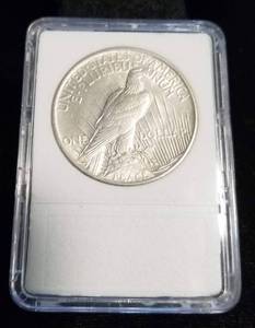 1921 PEACE SILVER DOLLAR HIGH RELIEF KEY DATE COIN