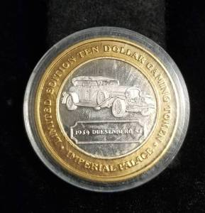 1.2 TROY OZ .999 FINE SILVER (2 X 610th TROY OZ .999 CASINO TOKENS)