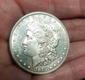 1879-S reverse of 78 MORGAN SILVER DOLLAR