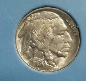 1916-D US BUFFALO NICKEL IN HIGHER GRADE