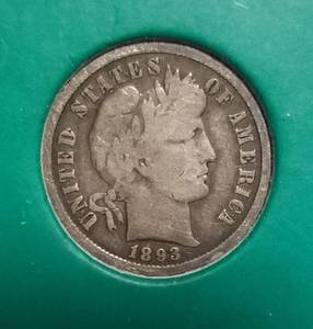 1893-S BARBER DIME