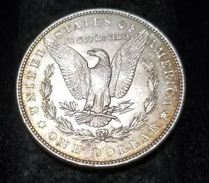 1886 MORGAN SILVER DOLLAR