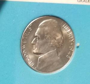 1948-D JEFFERSON NICKEL BU-UNC