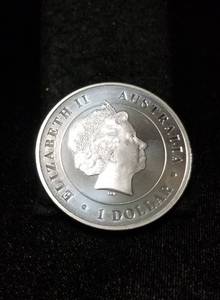2015 AUSTRALIA SPIDER 1 TROY OZ .999 FINE SILVER