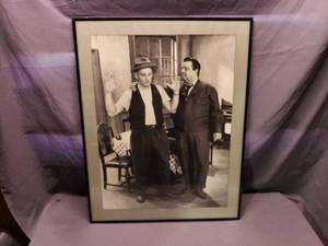 lot 7 image: The Honeymooners Ralph and Ed Poster