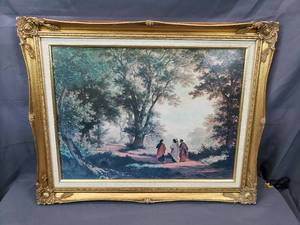lot 2 image: Print of Jesus and Followers