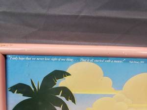 lot 9 image: Mickey Mouse and Mini Mouse in a Convertible Poster