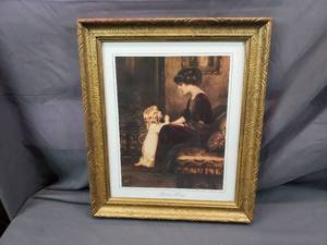 lot 36 image: Bedtime Prayer by Bessie Pease Gutmann