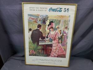 lot 41 image: Coca-Cola Poster