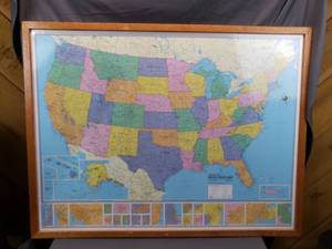 lot 53 image: Large Map of the United States