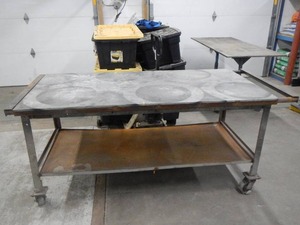 Extendable Heavy Duty Steel Table