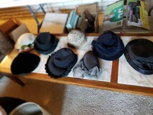 lot 41 image: Vintage Hats