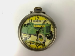 lot 4 image: Vintage - John Deere Pocket Watch #1