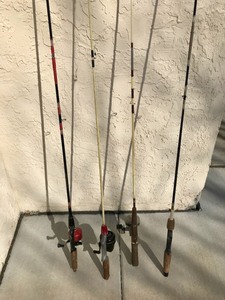 lot 44 image: Vintage - Fishing Rods and Reels