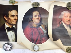lot 78 image: Vintage - American Politician Prints