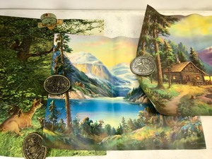 lot 79 image: Vintage - Landscape Prints