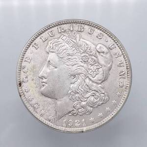 1921 Morgan Silver Dollar, Higher Grade
