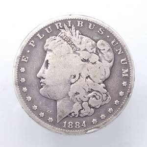 1884-S Morgan Silver Dollar