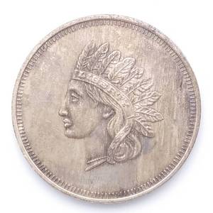 Vintage .999 Silver Round, 1 Troy Oz