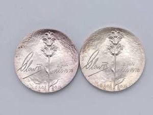 1.6 Total Troy Oz of Silver - 2 Norway 50 Kroner Coins, .925 Silver, Actual Silver Weight is .803 Troy Oz each
