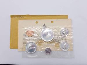 1967 Canada Proof-Like Mint Set, 80% Silver, 1.1 Troy Oz Actual Silver Weight