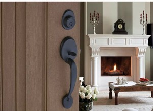 Copper Creek Colonial Tuscan Bronze Door Handleset and Ball Knob Trim