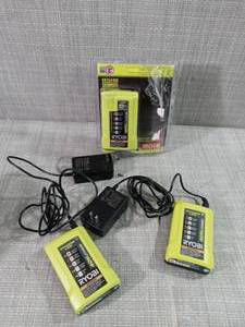 lot 62 image: Mixed lot of Lithium-Ion Charger by RYOBI