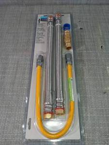 lot 109 image: Gas Water Heater Installation Kit by Everbilt- not used