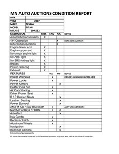 2007 Nissan Titan XE -