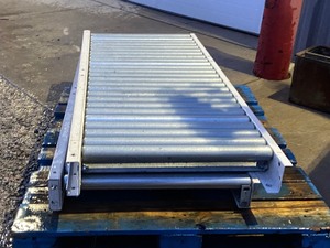 Lewco Heavy Duty Industrial Roller Table Set