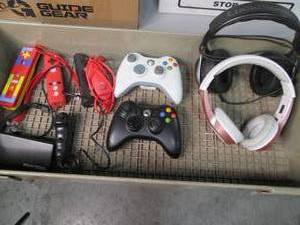 Box of assorted Gaming accessories....
