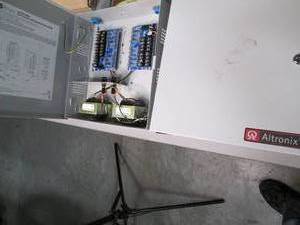 Lot of 2 Locking Metal Enclosures m...