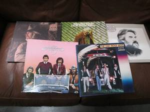 Lot of Vintage Record Albums from a...