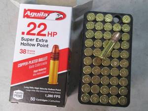 Aguila Ammunition .22 Super Extra H...